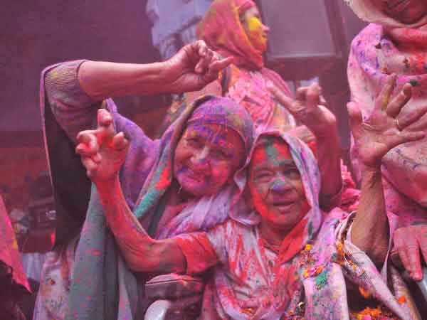 Widows Celebrating Festivals